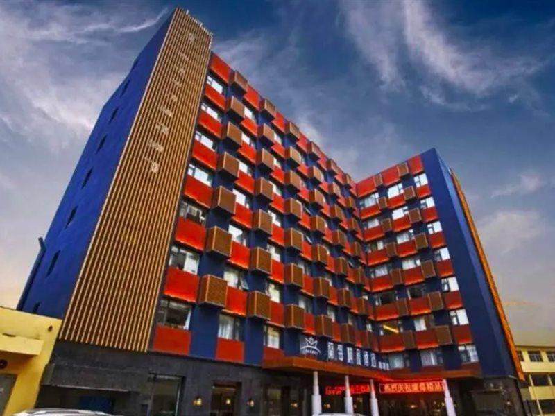 Lanmei Boutique Hotel Lanzhou Exterior foto
