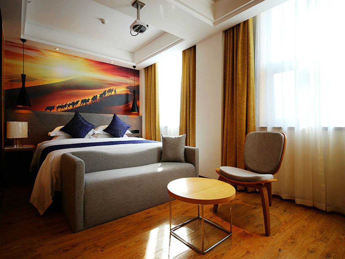 Lanmei Boutique Hotel Lanzhou Exterior foto