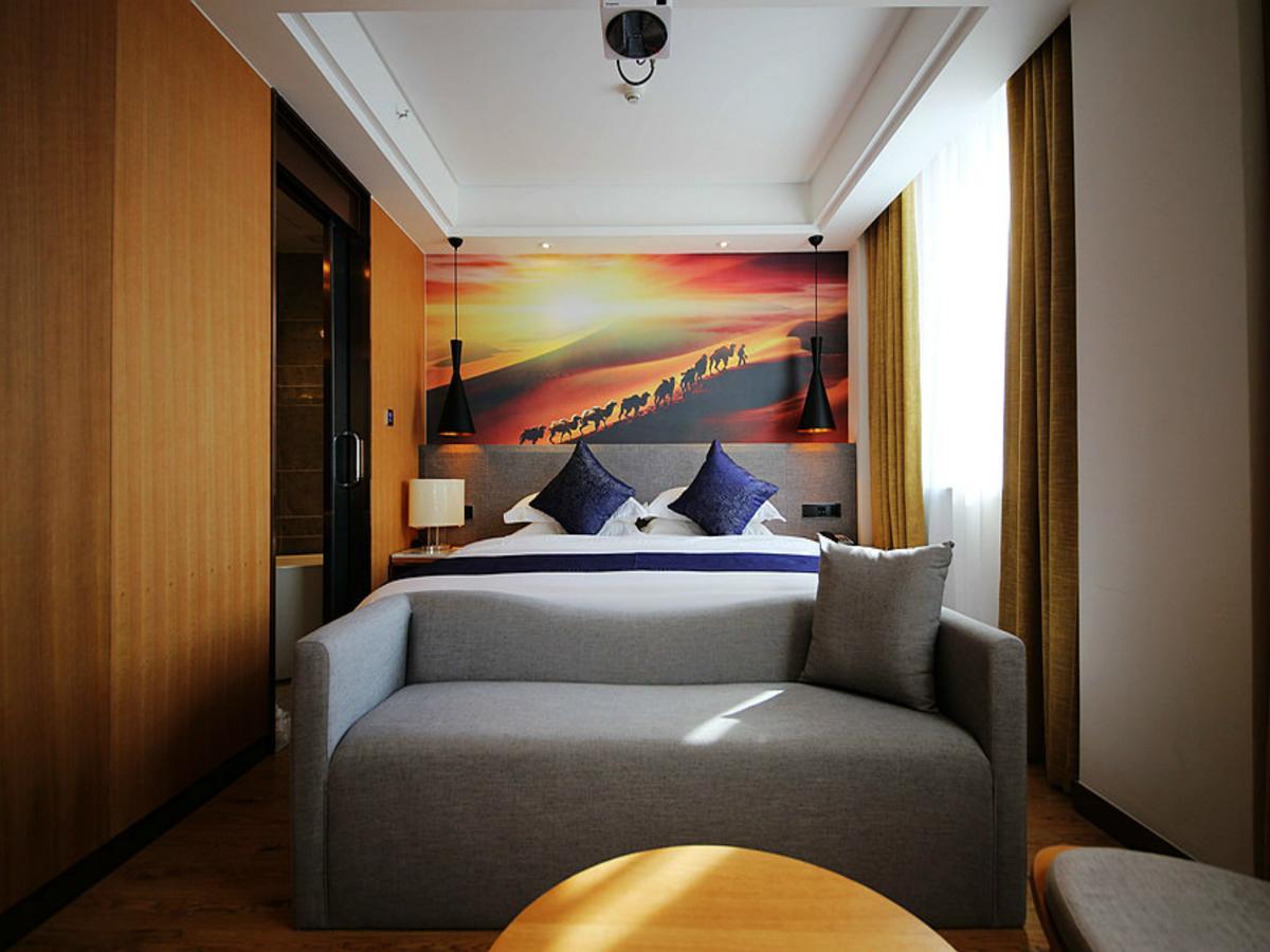 Lanmei Boutique Hotel Lanzhou Exterior foto